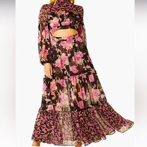 Misa Los Angeles Charlotta Dress in Rosetta Mix